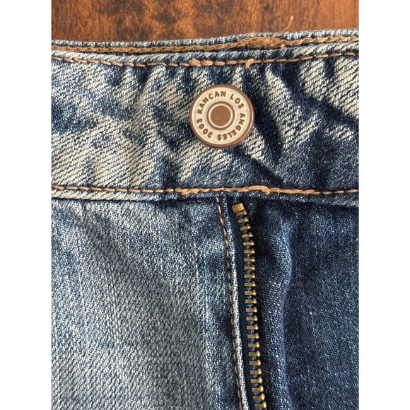 KanCan Women’s Denim High Waisted Destructed Jean Shorts Size Small - Picture 10 of 10